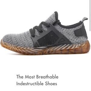 INDESTRUCTIBLE | Mens Ryder Steel Toe Safety Workers Sneakers